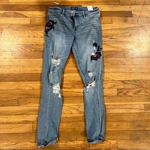 Abercrombie size 28 women floral